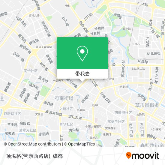 顶滋格(营康西路店)地图