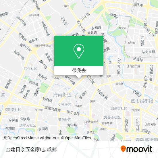金建日杂五金家电地图