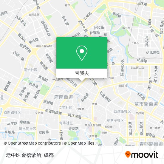 老中医金禧诊所地图