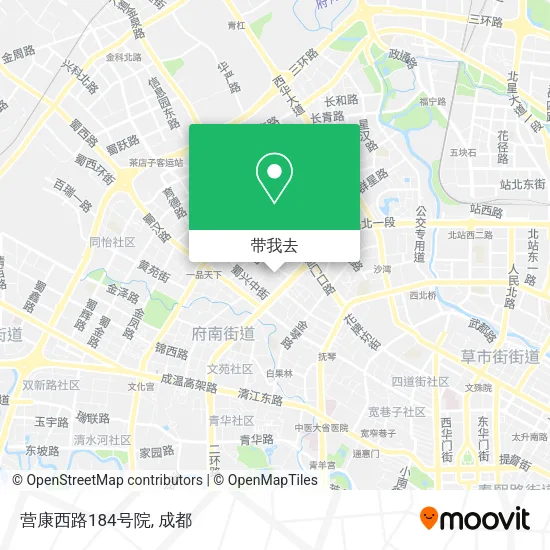营康西路184号院地图