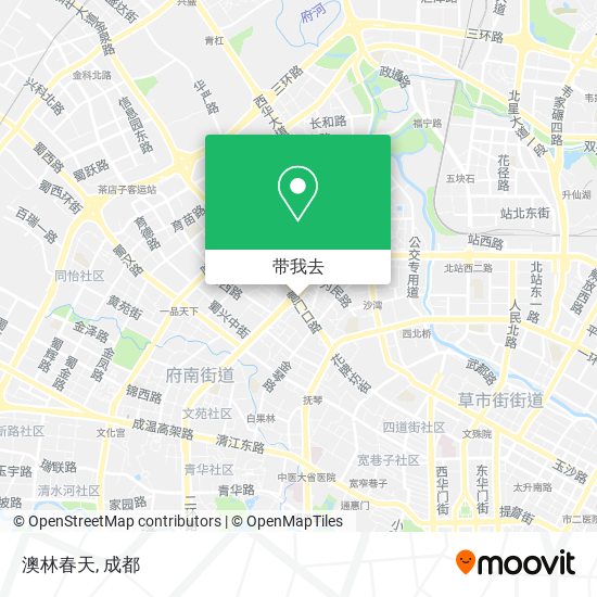 澳林春天地图