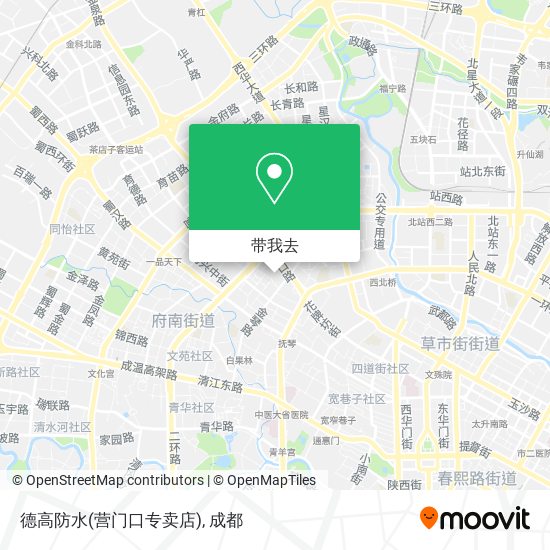 德高防水(营门口专卖店)地图