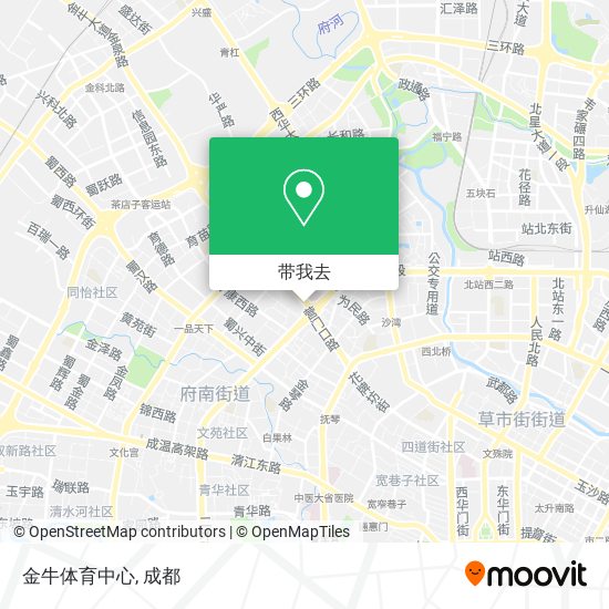 金牛体育中心地图