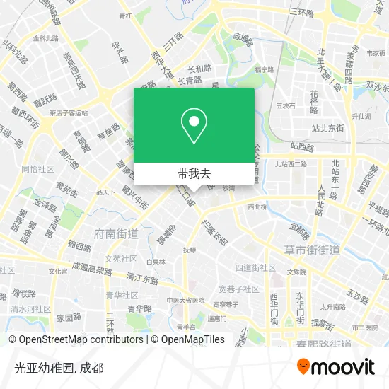 光亚幼稚园地图