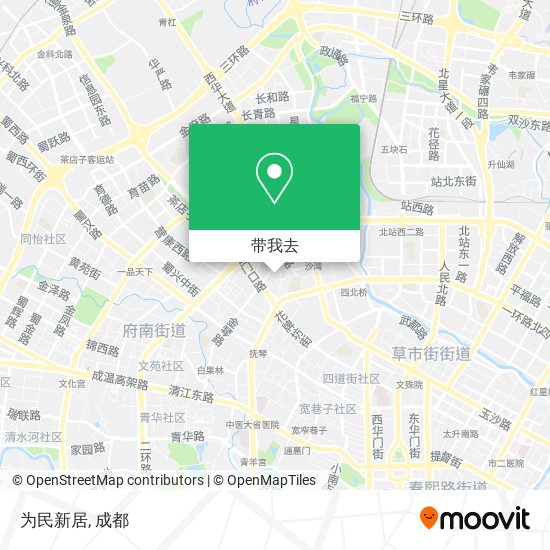 为民新居地图
