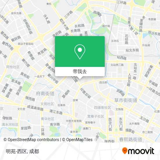 明苑-西区地图