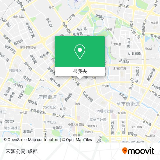 宏源公寓地图