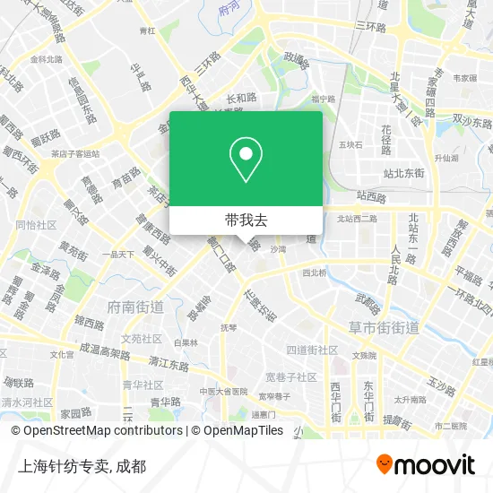 上海针纺专卖地图