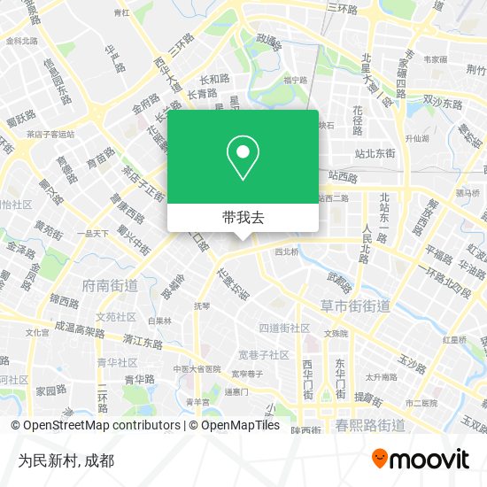 为民新村地图