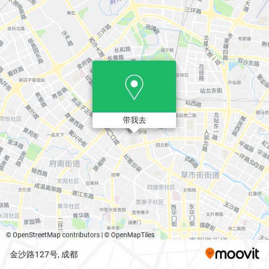 金沙路127号地图