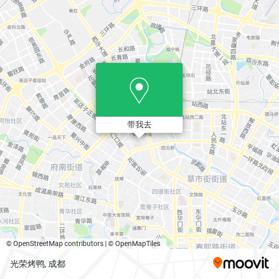 光荣烤鸭地图