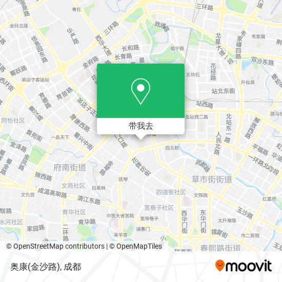 奥康(金沙路)地图