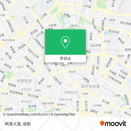 网通大厦地图