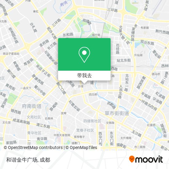 和谐金牛广场地图