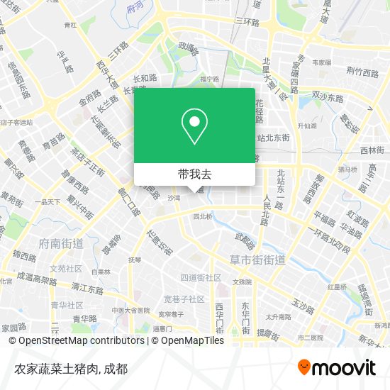 农家蔬菜土猪肉地图