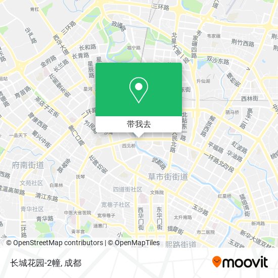 长城花园-2幢地图