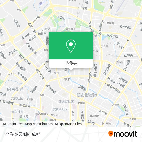 全兴花园4栋地图