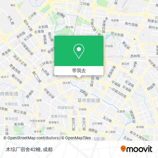 木综厂宿舍42幢地图