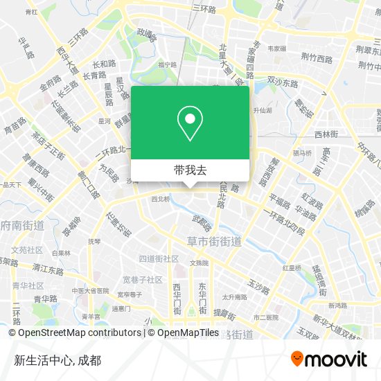 新生活中心地图