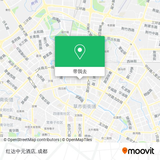 红达中元酒店地图