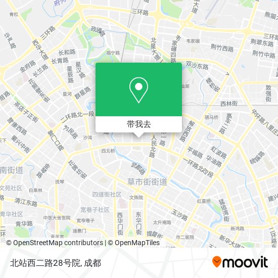 北站西二路28号院地图