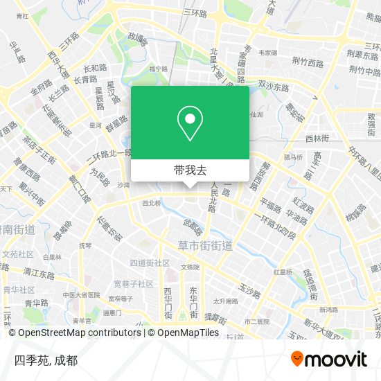 四季苑地图