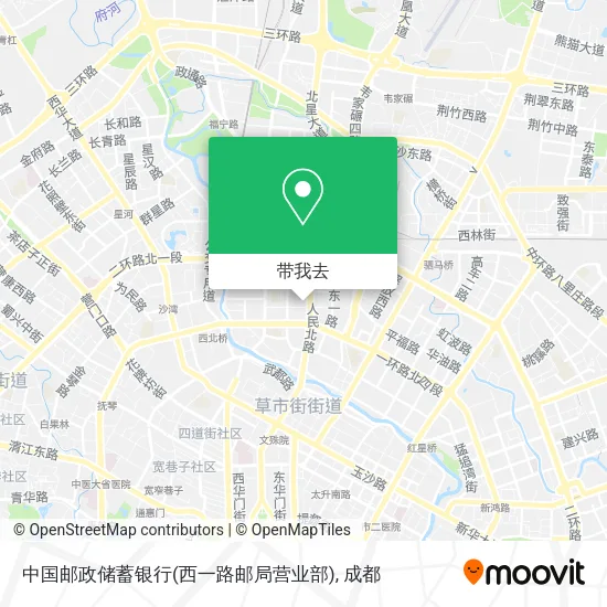 中国邮政储蓄银行(西一路邮局营业部)地图