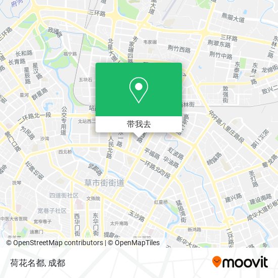 荷花名都地图