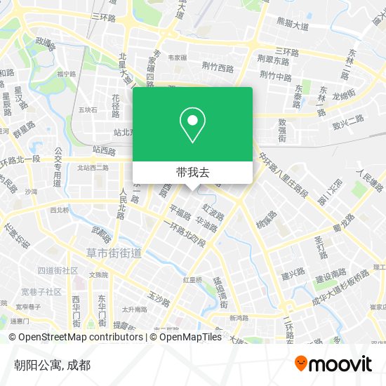 朝阳公寓地图