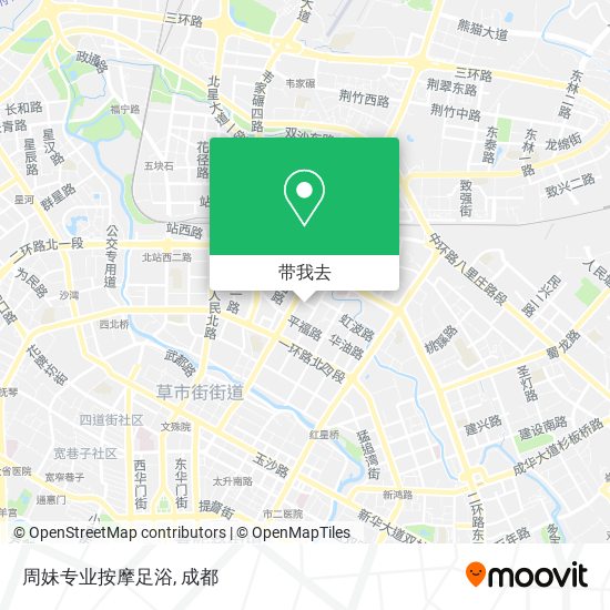 周妹专业按摩足浴地图