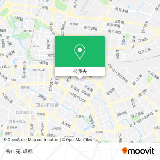 香山苑地图