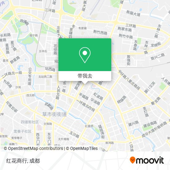 红花商行地图