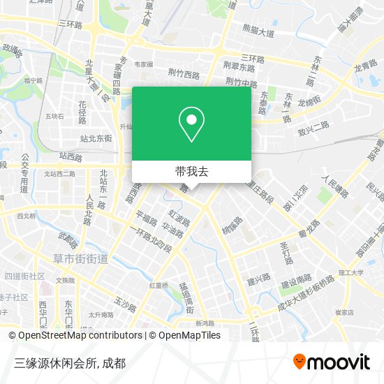 三缘源休闲会所地图