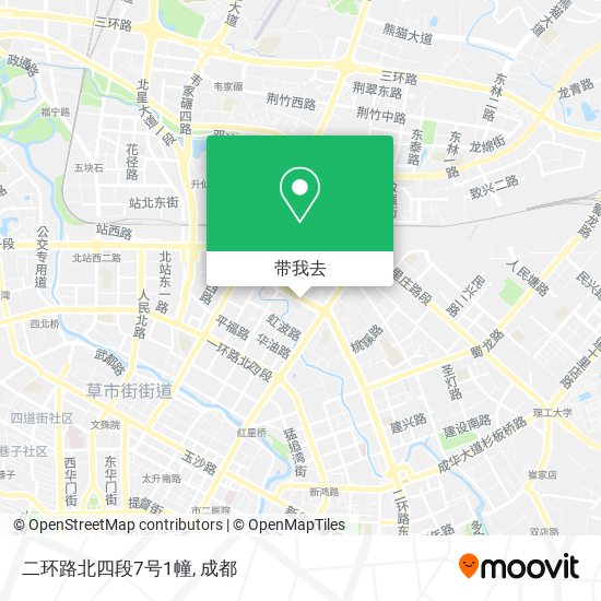 二环路北四段7号1幢地图