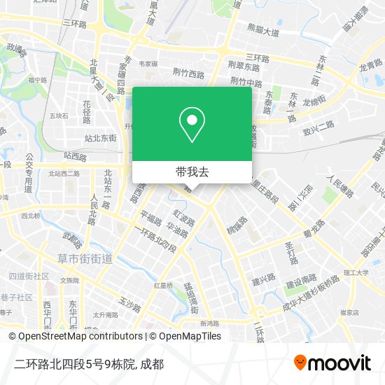 二环路北四段5号9栋院地图