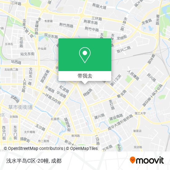 浅水半岛C区-20幢地图