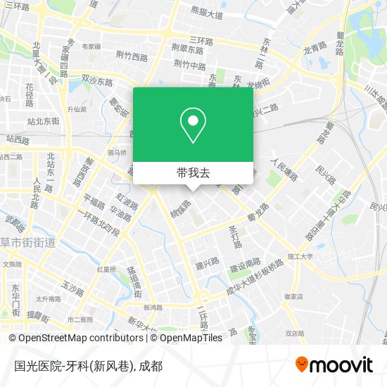 国光医院-牙科(新风巷)地图
