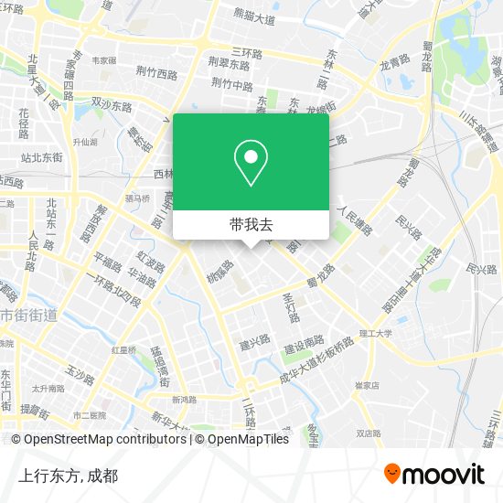 上行东方地图