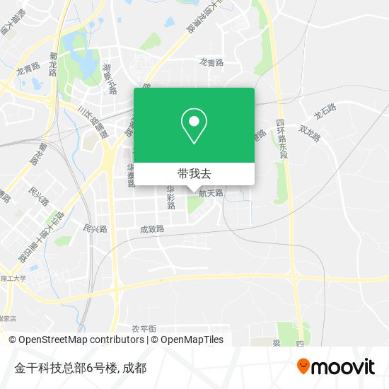 金干科技总部6号楼地图