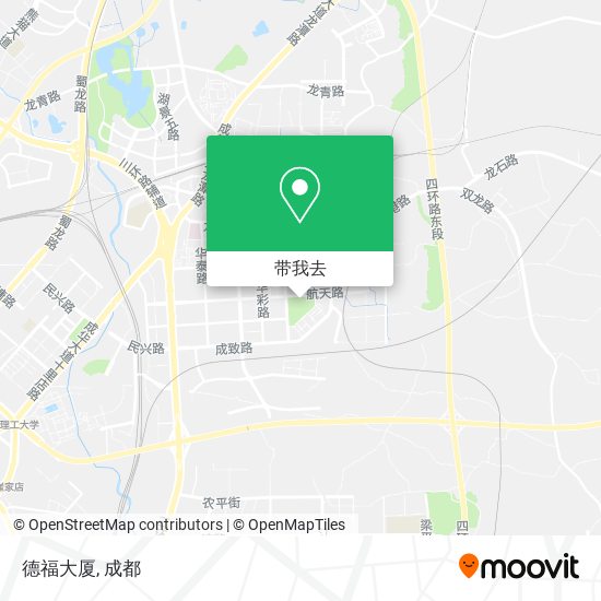 德福大厦地图