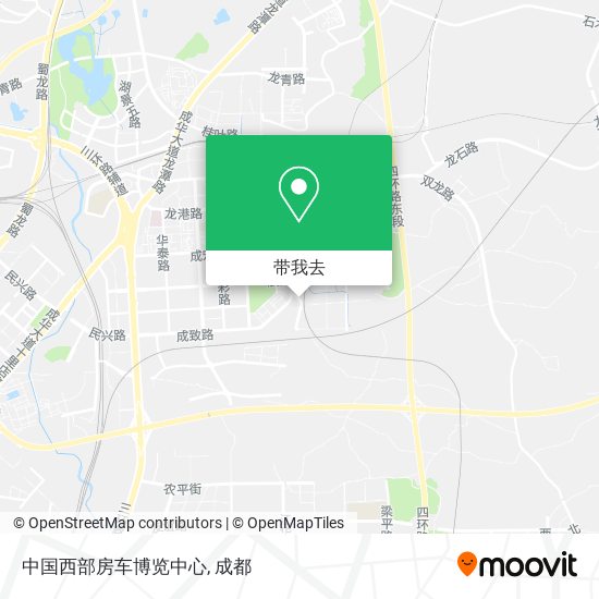 中国西部房车博览中心地图