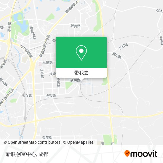 新联创富中心地图