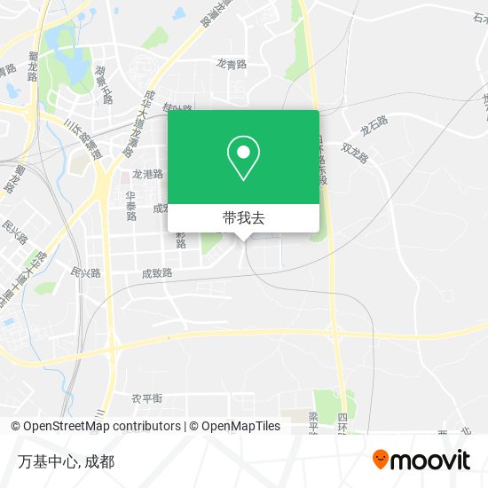 万基中心地图
