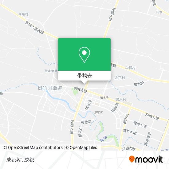 成都站地图
