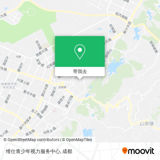 维仕青少年视力服务中心地图