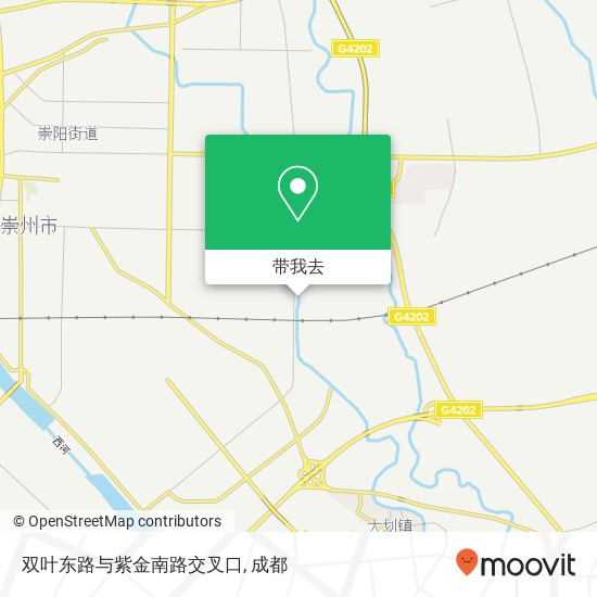双叶东路与紫金南路交叉口地图