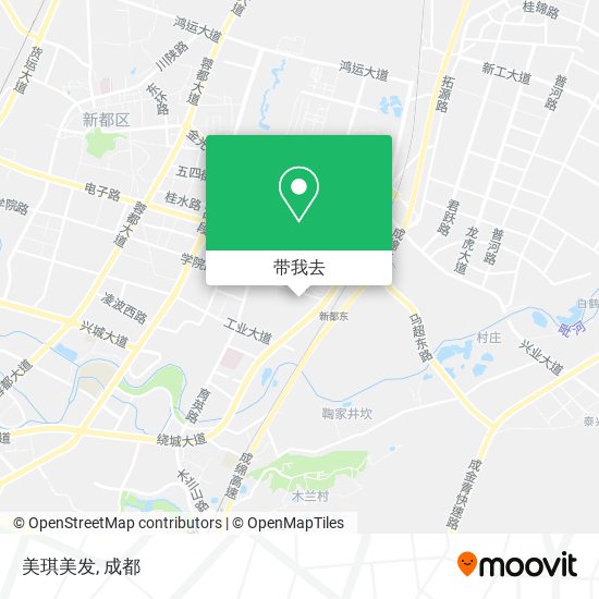 美琪美发地图