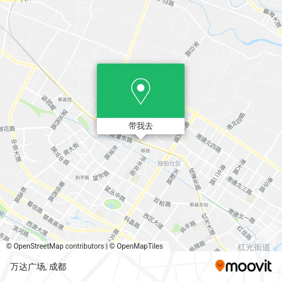 万达广场地图