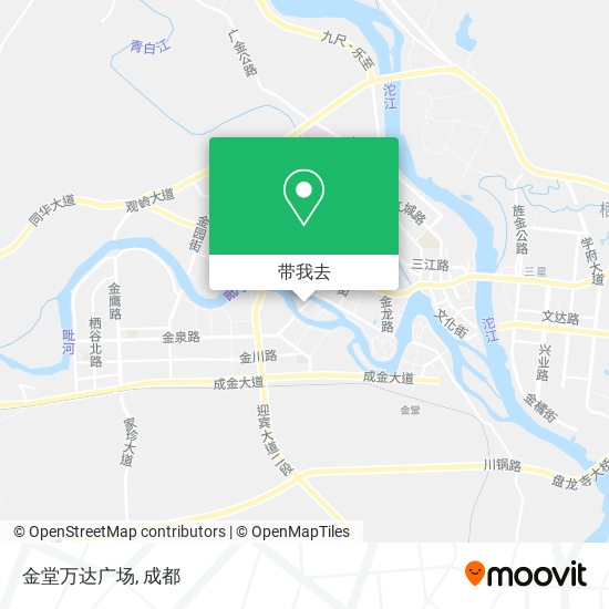 金堂万达广场地图