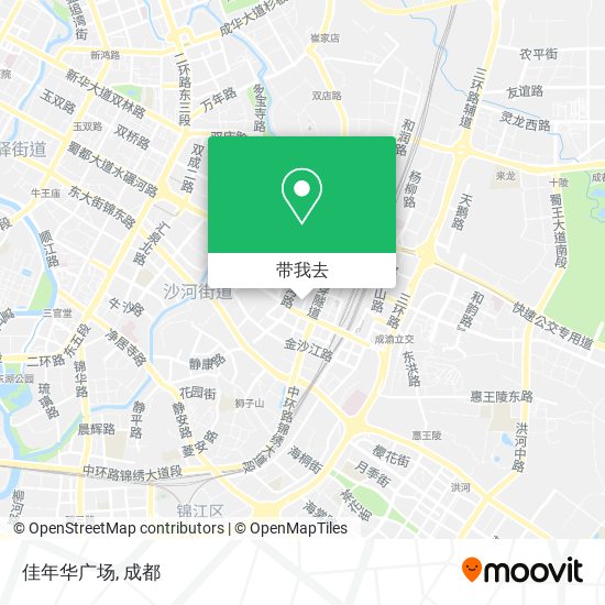 佳年华广场地图